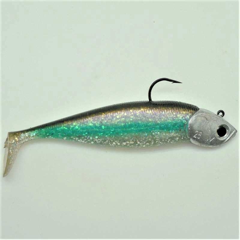 Leurre souple Nitro Shad 120 monté en 25 gr Leurre souple Nitro Shad 120 monté en 25 gr