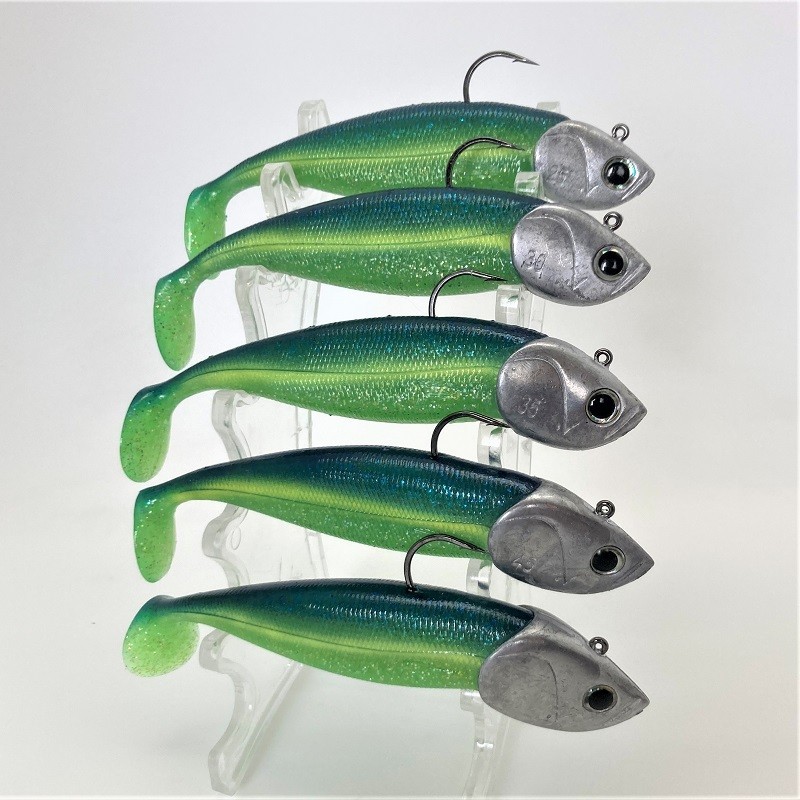 Nitro shad 120 coloris UV magical shad montés