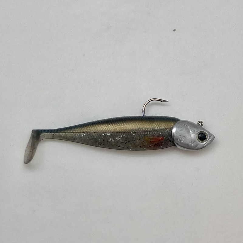 Nitro shad 120 monté sur une tête de 25 g Nitro shad 120 monté sur une tête de 25 g