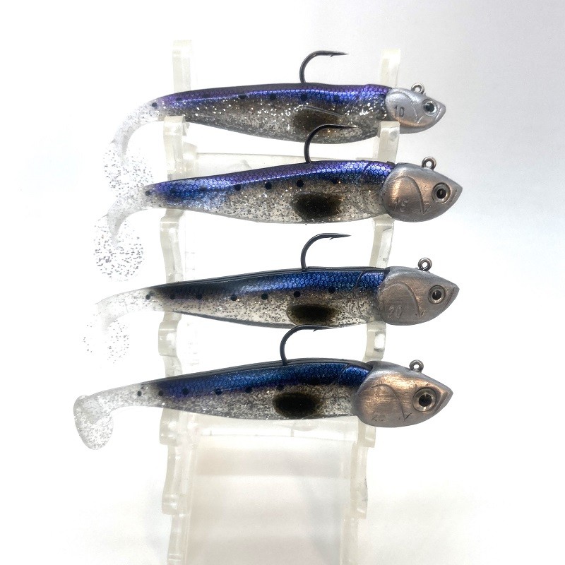 Magic slim shad 105 sardine monté sur tp shad 10-15-20-25 g