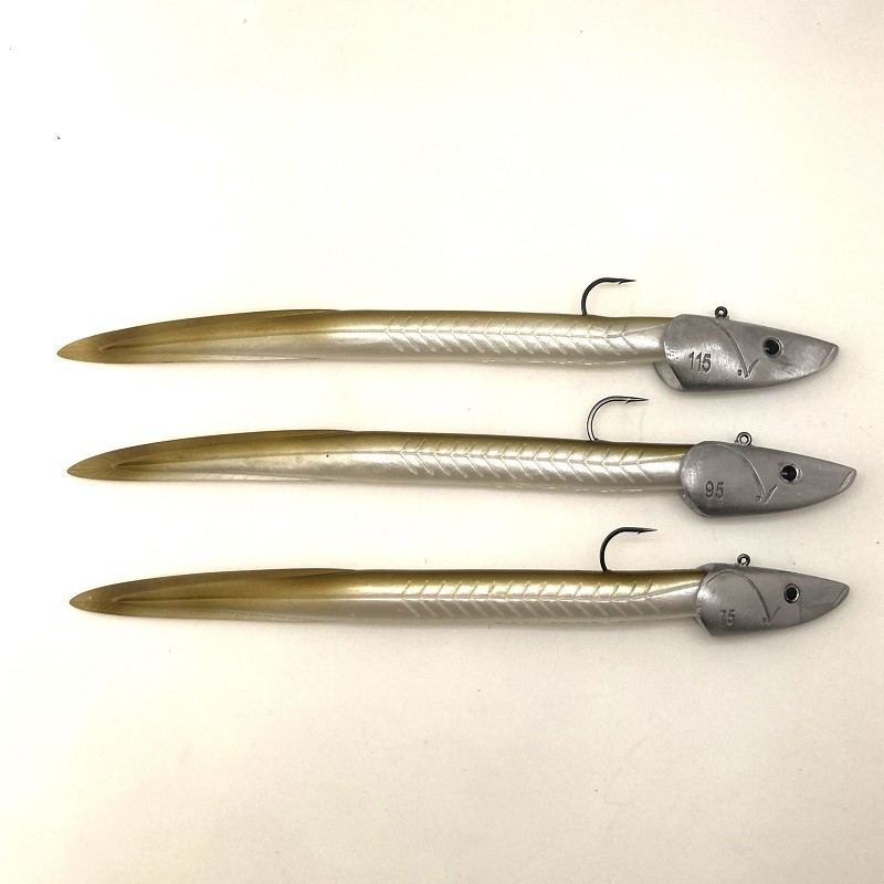 Majikeel 220 couleur sand eel sur tp VDslug 75-95-115 g