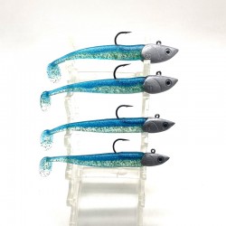 GTS 90 de chez Powerline en têtes 7-10-15-20 g bleu ventre vert pailleté