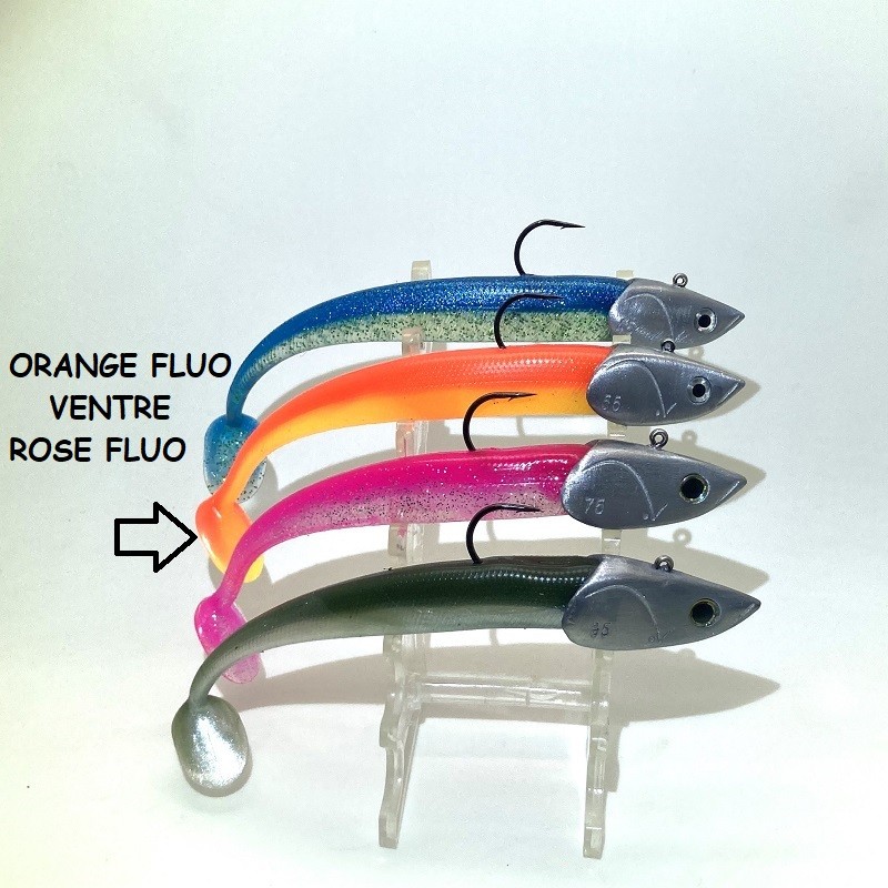 GTS orange fluo ventre jaune fluo