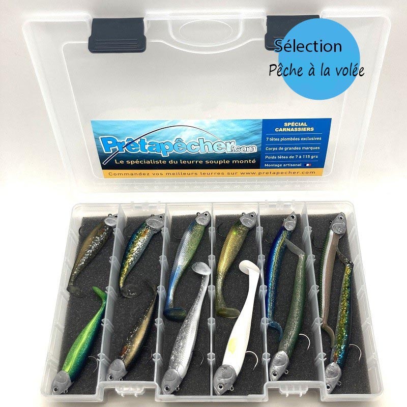 coffret pêche du bar à la volée