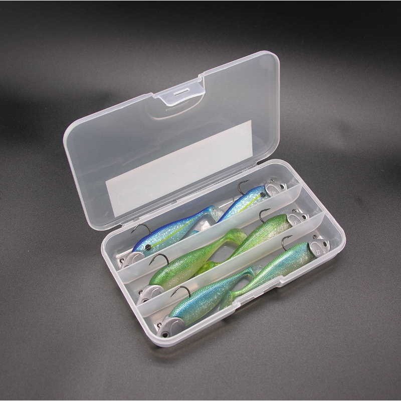 6 leurres SHAD monté en pret a pecher